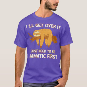 T-shirt Descends-Le Sloth Safari Animaux Faune Wild Ani