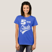 T-shirt Description de 5e année (Devant entier)
