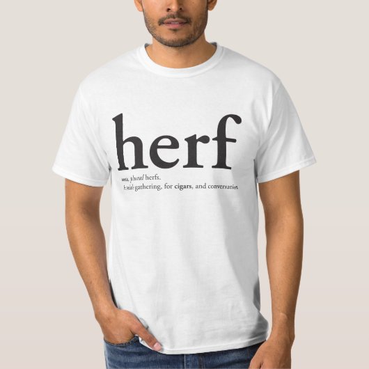 T-shirt Description de Herf (Devant)