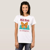 T-shirt Description de l'activation du mode MCS Zen Papill (Devant entier)