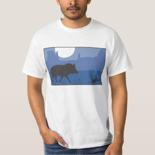 T-shirt Désert bleu