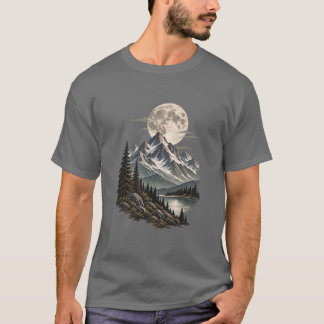 T-shirt Désert de Full Moon Mountain