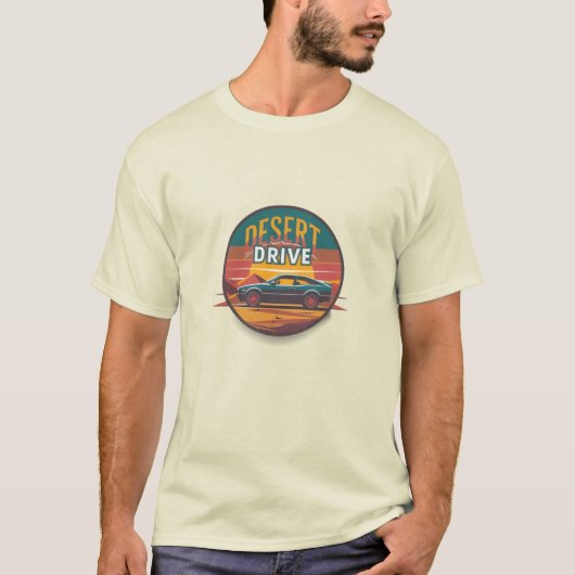 T-Shirt Desert Drive Adventure (Devant)