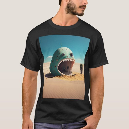T-shirt Desert Monstre (Devant)