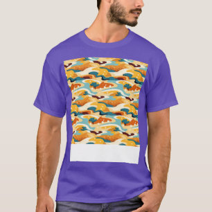 T-shirt Désert Motif sans mer dune de sable Sahara Quicksa