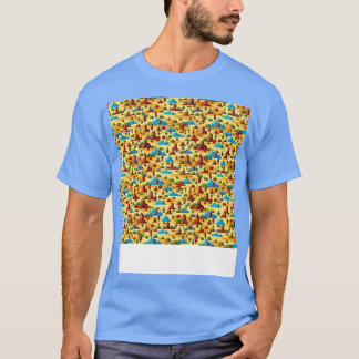 T-shirt Désert Motif sans mer dune de sable Sahara Quicksa