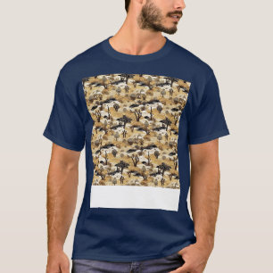 T-shirt Désert Motif sans mer dune de sable Sahara Quicksa