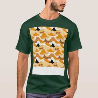 T-shirt Désert Motif sans mer dune de sable Sahara Quicksa
