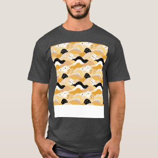 T-shirt Désert Motif sans mer dune de sable Sahara Quicksa