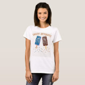 T-shirt Déserts de tête de poisson savoureux (Devant entier)
