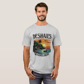 T-SHIRT DESHAIES GUADELOUPE (Devant entier)