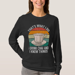 T-shirt Desi Tea Pakistani Indien Hindi Chai Hommes Femmes