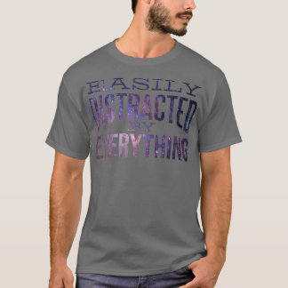 T-shirt Design ADHD Facilement distrait par Tout 3