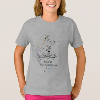 T-shirt design amusant, mots célébrant votre enfant unique