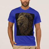 T-shirt Design animal audacieux pour hommes et femmes (Devant)