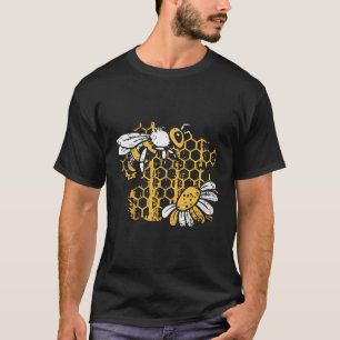 T-shirt Design apiculteur vintage Design miel conception a