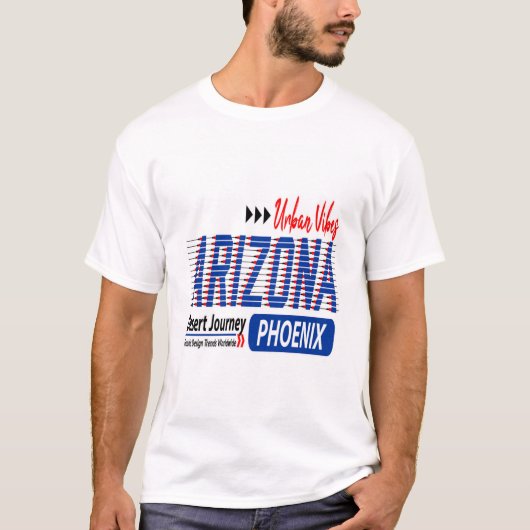 T-shirt Design Arizona (Devant)