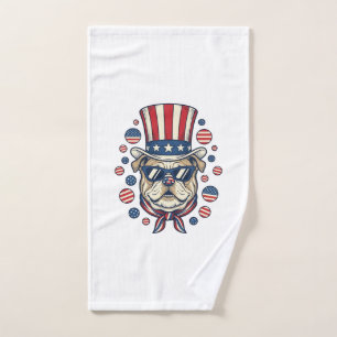 T-shirt design avec gravure vintage de bulldog pat