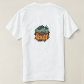 t-shirt design avec le texte "Chuckling dans le (Design dos)