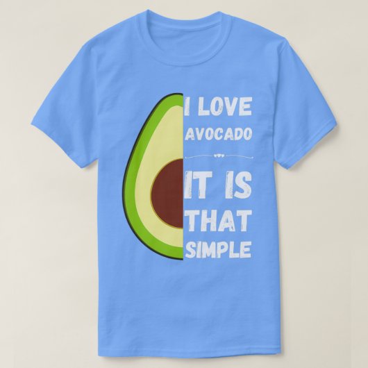 T-shirt Design Avocado17 (Design devant)