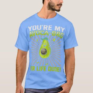 T-shirt Design Avocado pour végétarien et végétalien 14
