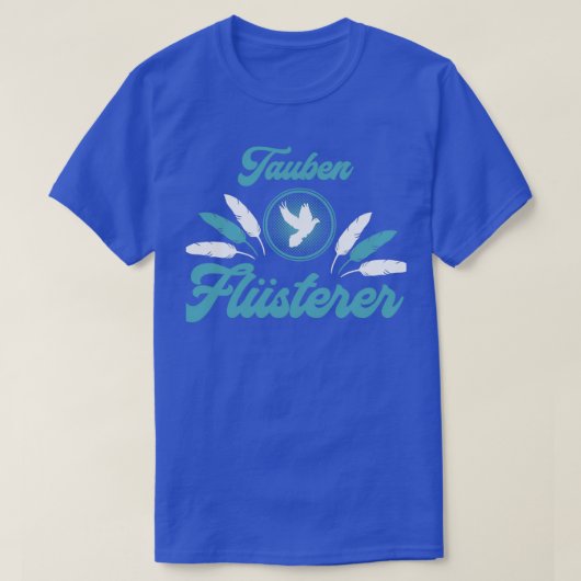 T-shirt Design Brieftauben Tauben Flsterer Taubenzchter pr (Design devant)