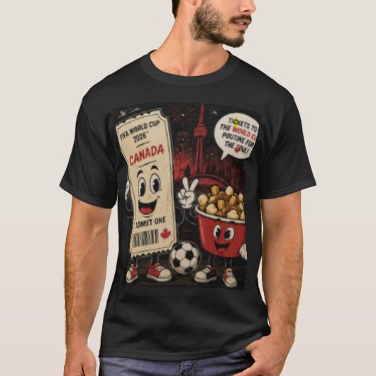 T-shirt design canada2026 (Devant)