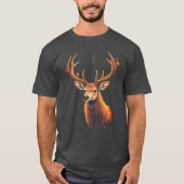 t-shirt design cerf 2 (Devant)