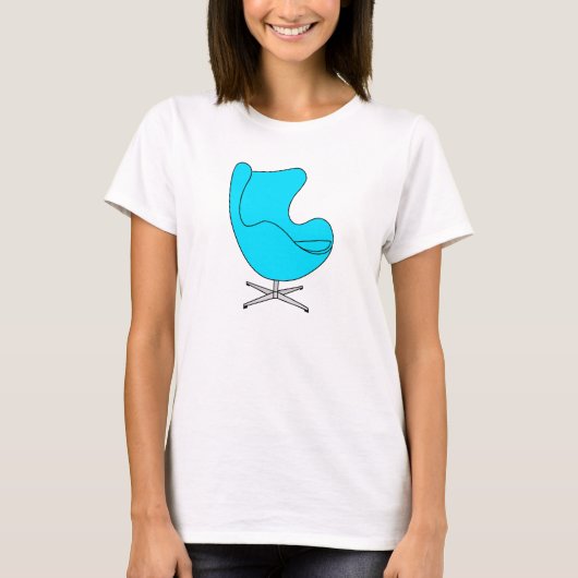 T-shirt Design chaise d'oeuf classique - 32 couleurs T-shi (Devant)
