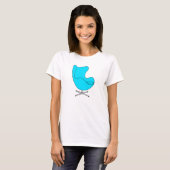 T-shirt Design chaise d'oeuf classique - 32 couleurs T-shi (Devant entier)