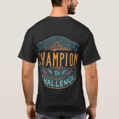 T-shirt design : "Champion (Dos)