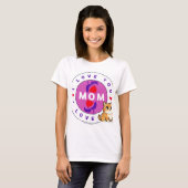 T-shirt design chat et maman (Devant entier)
