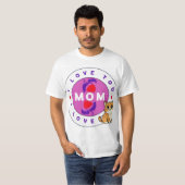 T-shirt design chat et maman (Devant entier)