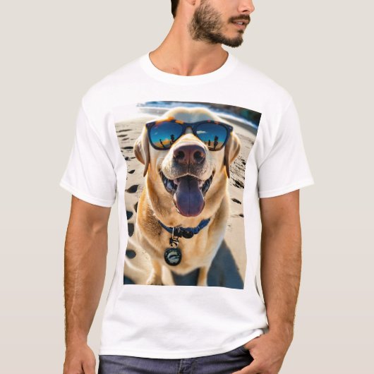T-shirt design chien (Devant)