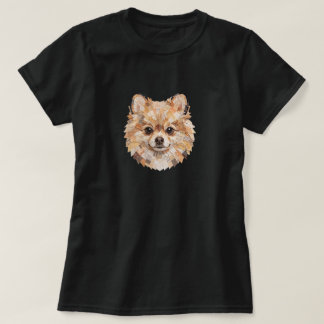 T-shirt design Chien Pomeranian
