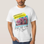 T-shirt Design coloré et dynamique avec photos et texte<br><div class="desc">Colorful Vibrant collage Post-it Conception personnalisable Avec votre propre photo, texte, Emoji ou toute sorte d'image. Idéal pour la fête du Bachelor et de la Bachelorette, Anniversaire, fête de lgbt, Événements sportifs, Réunion des amis. Personnalisez-le facilement en ajoutant vos propres photos, clipart, logos ou toute image. Écrivez votre texte avec...</div>