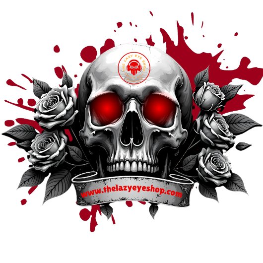 T-shirt Design crâne et Rose