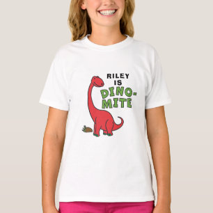 T-shirt Design customisé de Cute Dinosaur Dino-Mite