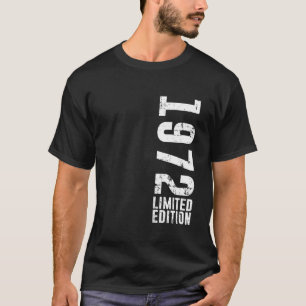 T-shirt Design d'anniversaire édition limitée et vintage 1