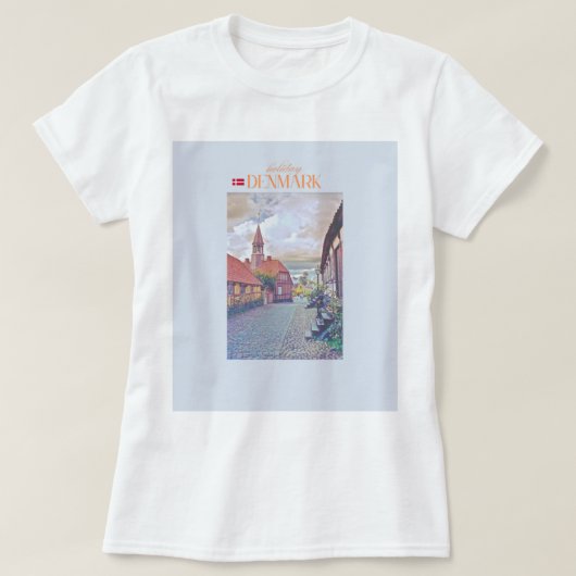 T-shirt Design danois audacieux (Design devant)