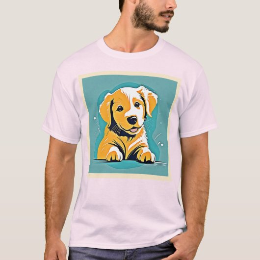 T-shirt Design d'art chic (Devant)
