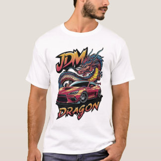 T-shirt Design d'art dragon