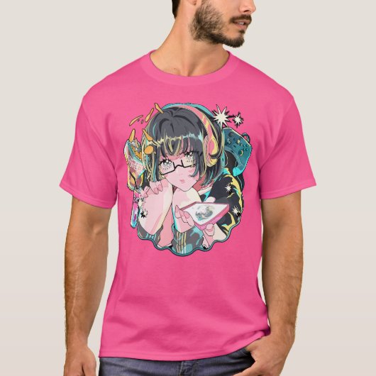 T-shirt Design d'art Hanabie (Devant)