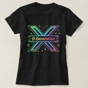 T-shirt Design d'art Imaginaire unique de la génération D 