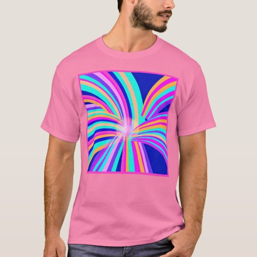 T-shirt Design d'art Motif unique (Devant)