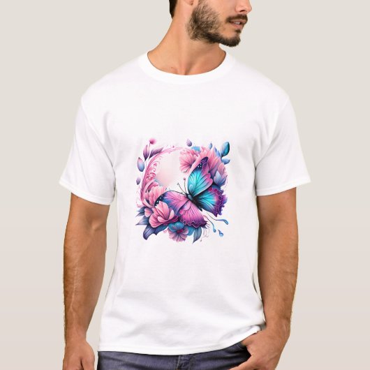 T-shirt Design de beauté fluide (Devant)