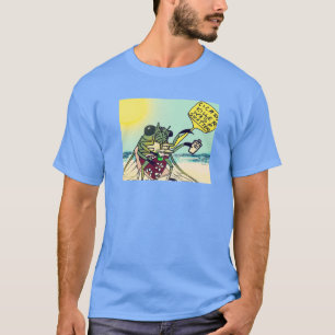 T-shirt Design de carte postale été du Canada