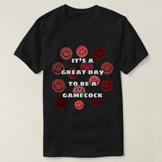 T-shirt Design de gamecocks de Caroline du Sud (Design devant)