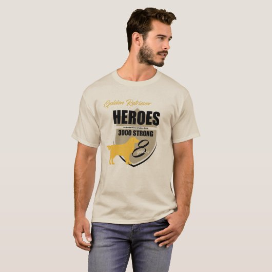 T-shirt Design de Hero Shield (Devant entier)