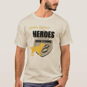 T-shirt Design de Hero Shield (Devant)